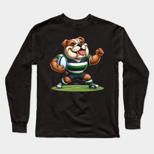 Rugby Bulldog Long Sleeve T-Shirt